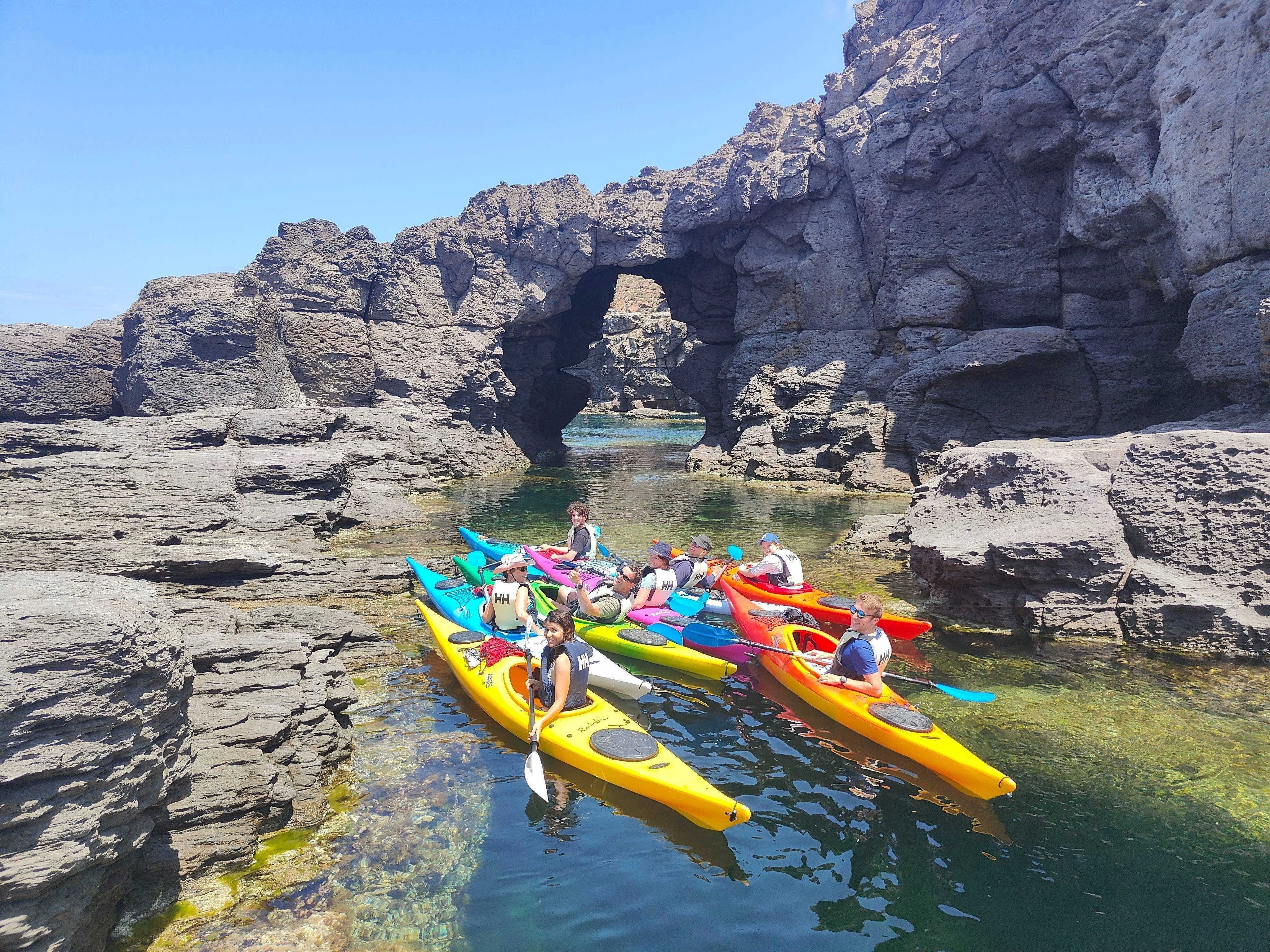 Kayak nell'isola di Sant'Antioco